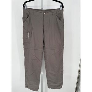 Columbia Titanium Women's Convertible Hiking Pants Size 10 Zip Off Legs